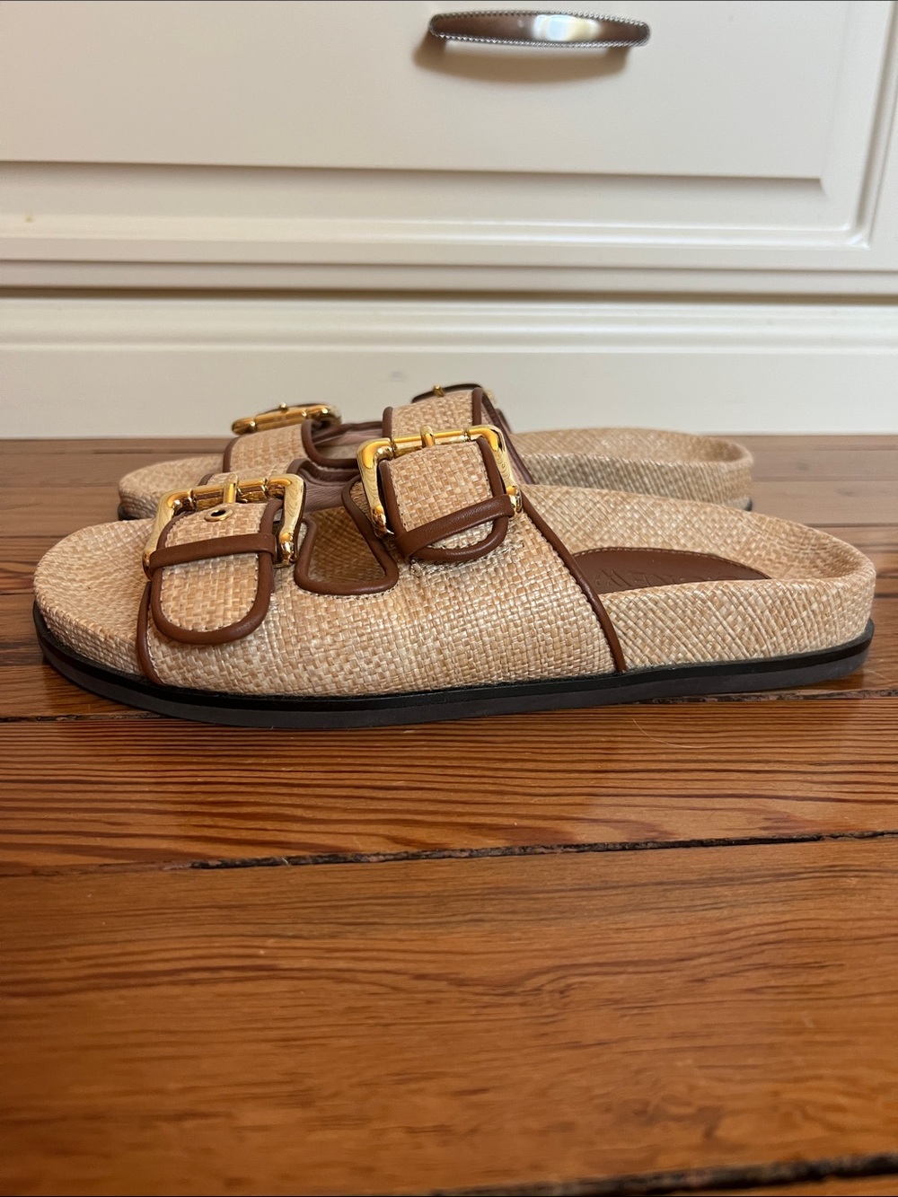 J. Crew Colbie or Marlow Raffia Sandals - Picture 4 of 13